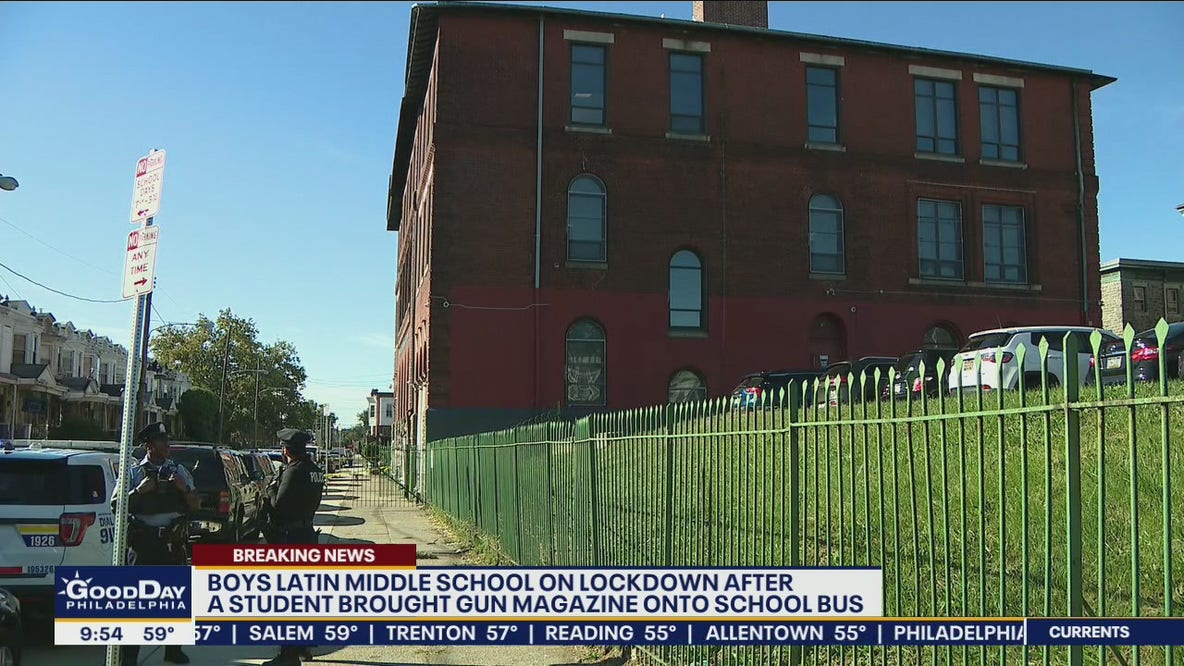 Boys Latin Middle School on lockdown after student brings loaded magazine on bus, police say